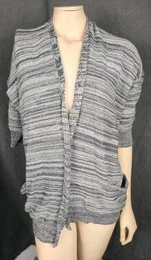 rue21 Womens L Space Dye Cardigan Open Front Dolman Sleeve Slouchy Knit Sweater